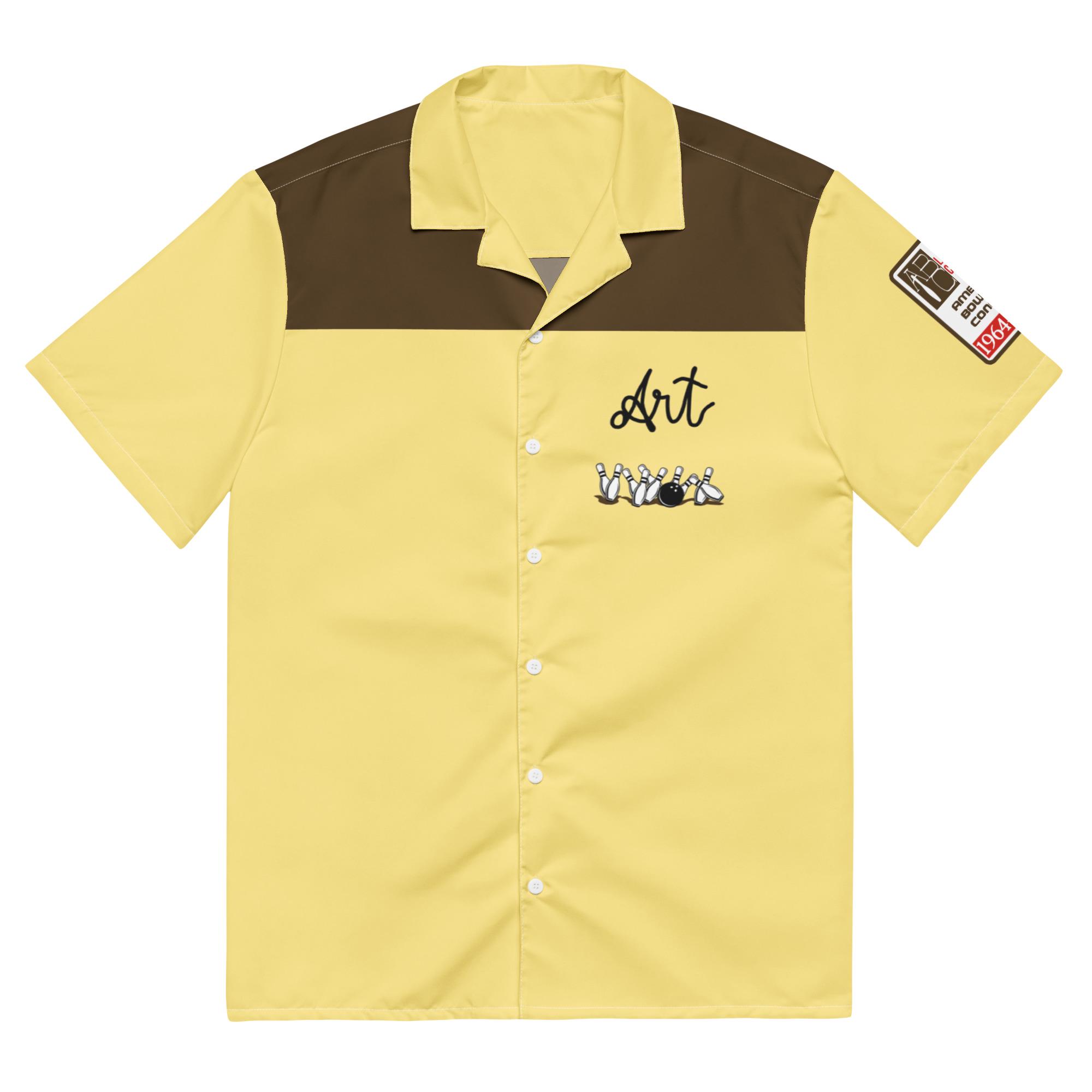 Short Sleeve Bowling Shirt Retro - The Dude's The Big Lebowski película
