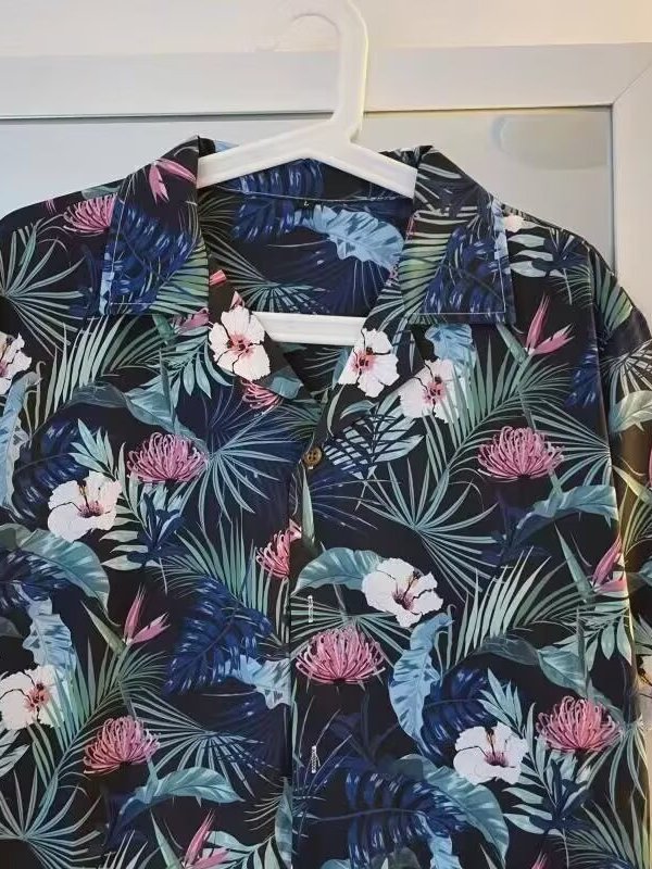 Camisa Floral Tailandesa Vinta - Vintage Hawaiian Floral Shirt reseña y precio