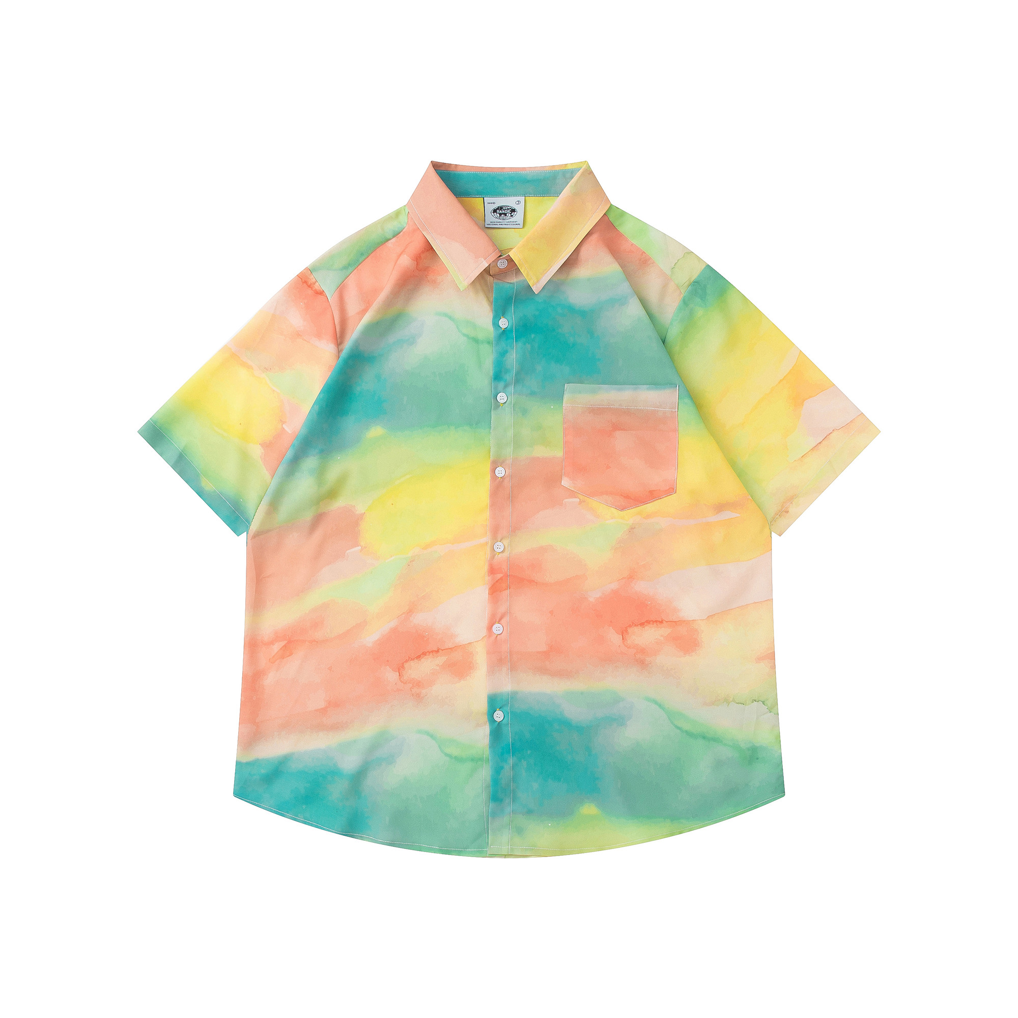Camisa de Hombre de Manga Cort - Vintage Hawaiian Floral Shirt reseña y precio