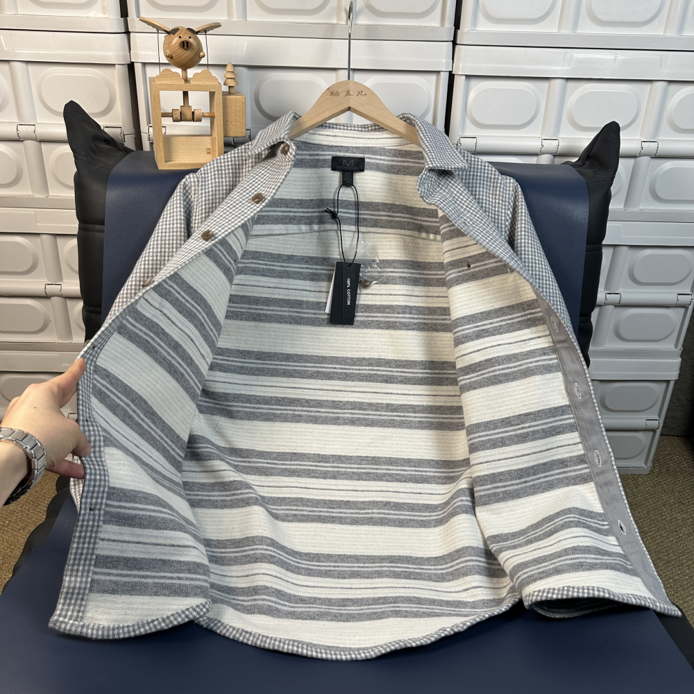 Chaqueta de Franela de Algodón - Flannel Plaid Shirt Heavy Weight reseña y precio