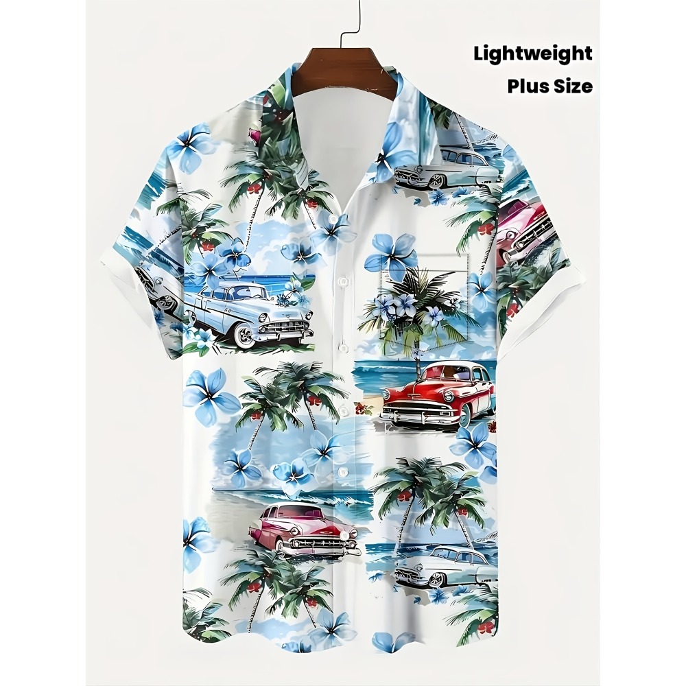 Camisas Hawaianas para Hombre  - Vintage Hawaiian Floral Shirt reseña y precio