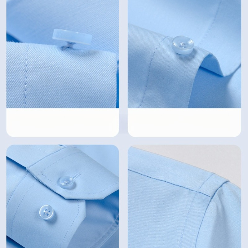 Camisa de vestir de manga larg - Breathable Bamboo Fiber Shirt Non Iron reseña y precio