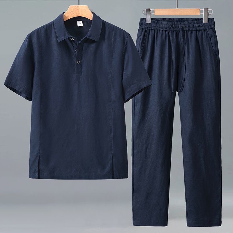 Conjunto de Dos Piezas de Prim - Mens Linen Shirt Long Sleeve reseña y precio