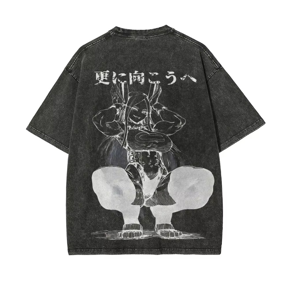 Camiseta Mirko 2026 My Hero Ac - Acid Wash Vintage Graphic T Shirt reseña y precio