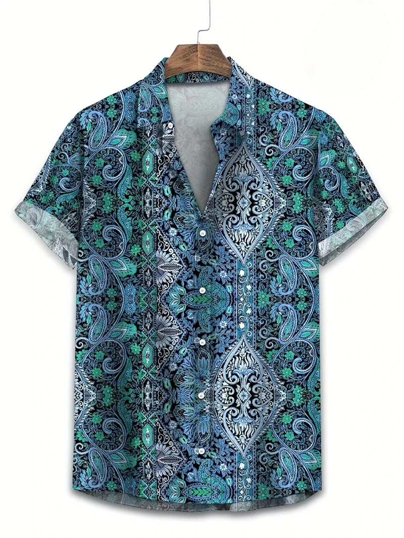Camisa Hawaiana con Estampado  - Vintage Hawaiian Floral Shirt reseña y precio