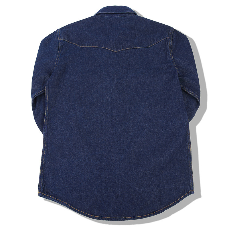 Camisa de mezclilla vintage Am - Mens Western Denim Pearl Snap Shirt reseña y precio