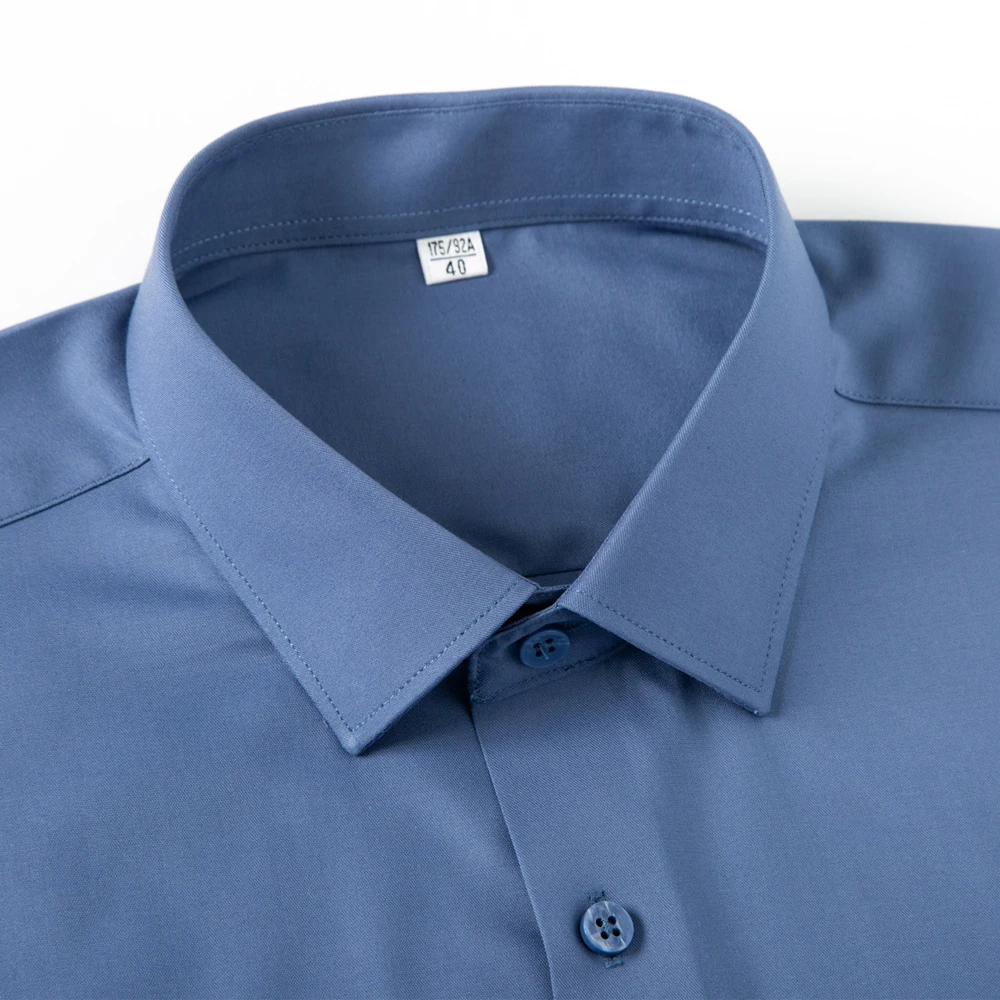 Camisa informal de negocios de - Breathable Bamboo Fiber Shirt Non Iron reseña y precio