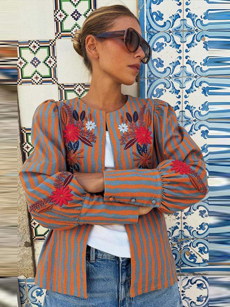 Chaqueta de otoño 2026 con bor - Jackets reseña y precio