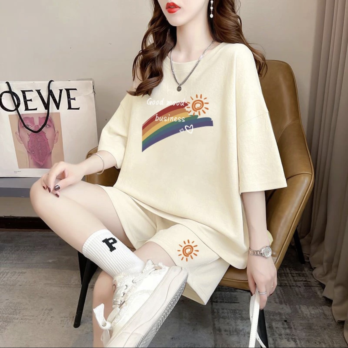 Conjunto de pantalones cortos  - T-Shirts reseña y precio
