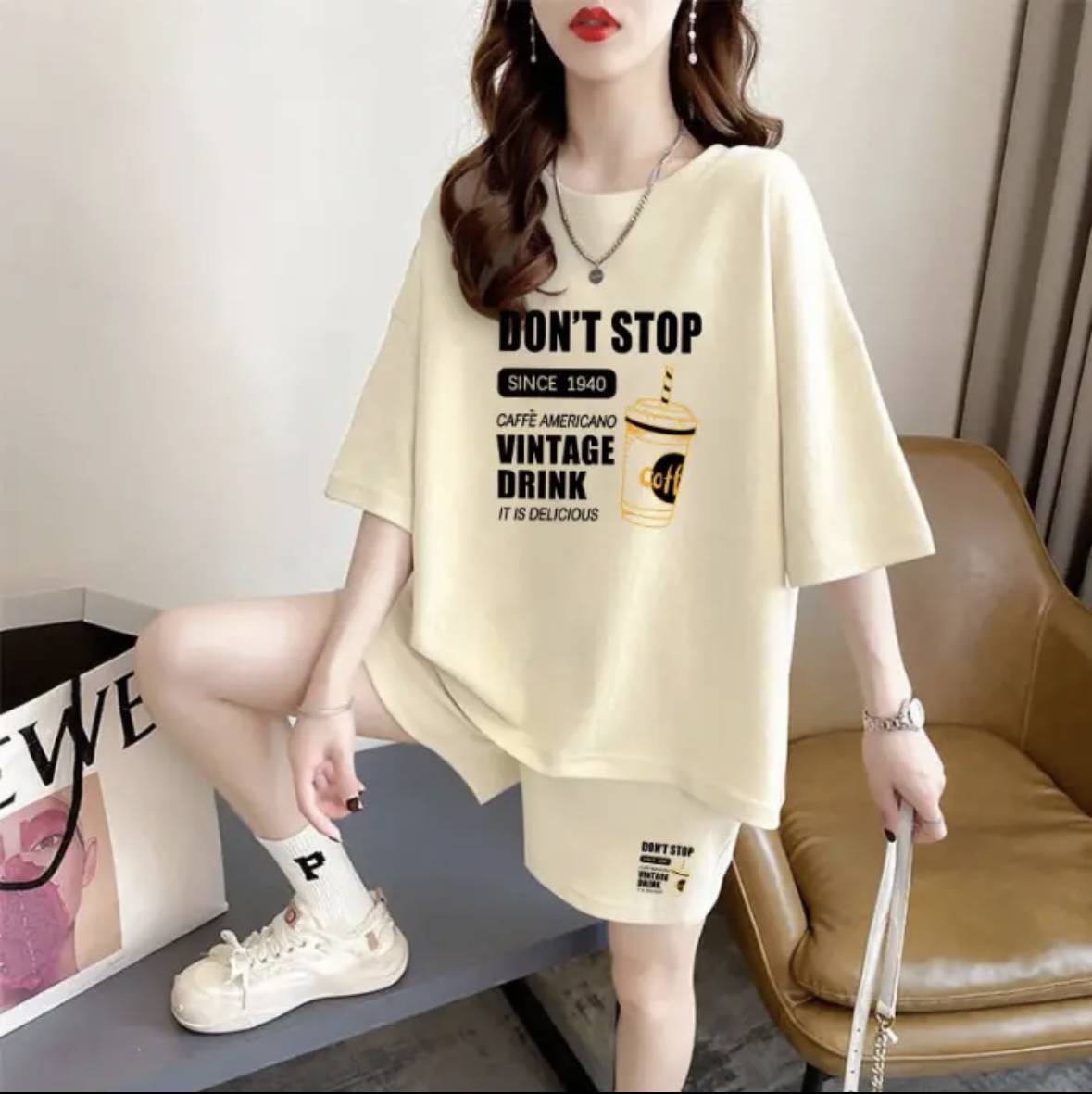 Conjunto de pantalones cortos  - T-Shirts reseña y precio